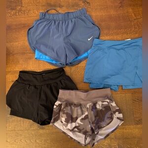 Nike/Zella athletic short bundle (Small/Xs)
